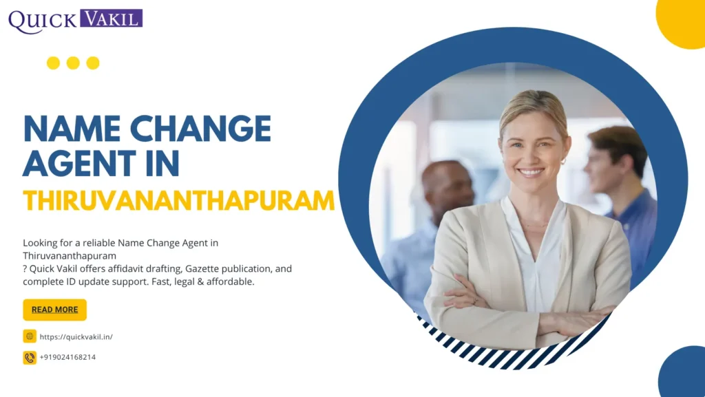 Name Change Agent in Thiruvananthapuram