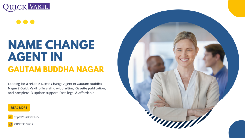 Name Change Agent in Gautam Buddha Nagar