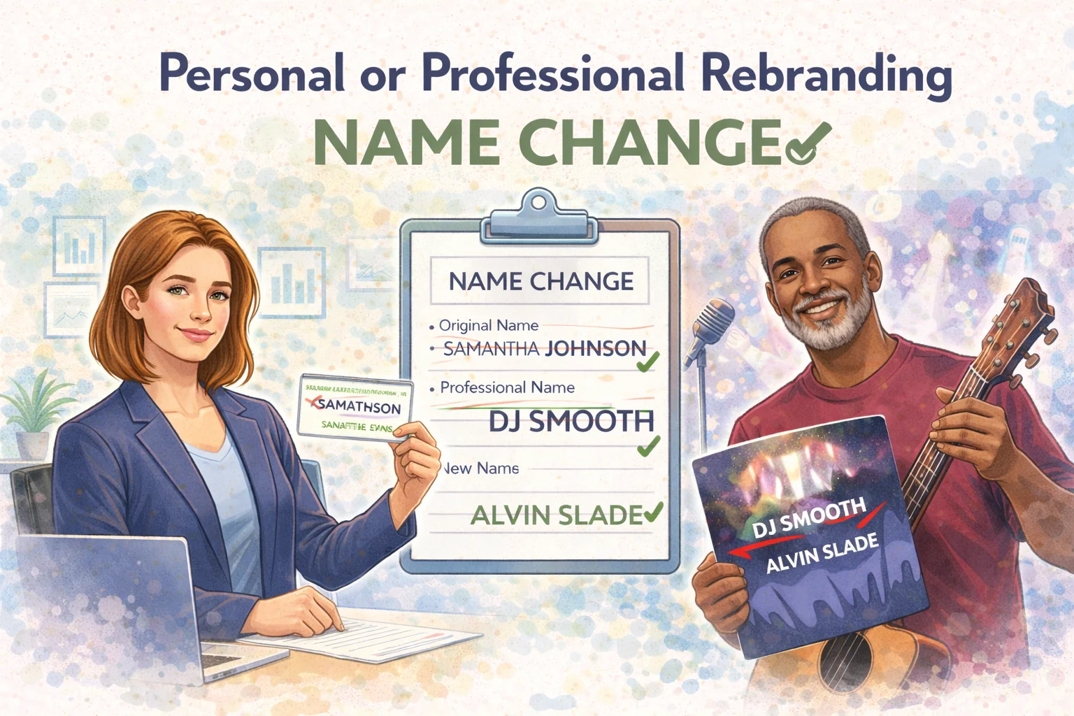 Rebranding through name changes