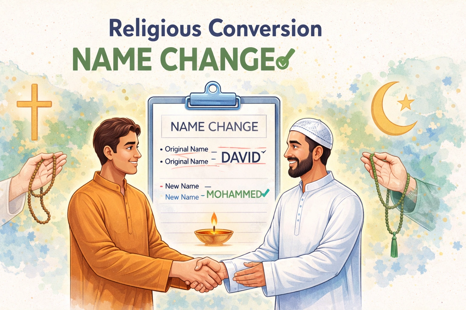 Religious Conversion Name Change
